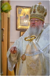 Митрополит Иларион возглавил службу в Свято-Владимирском храме